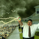 LaMere unleashes the Eye of Surr-Vey's power, violently rezoning a residential area into a landfill.